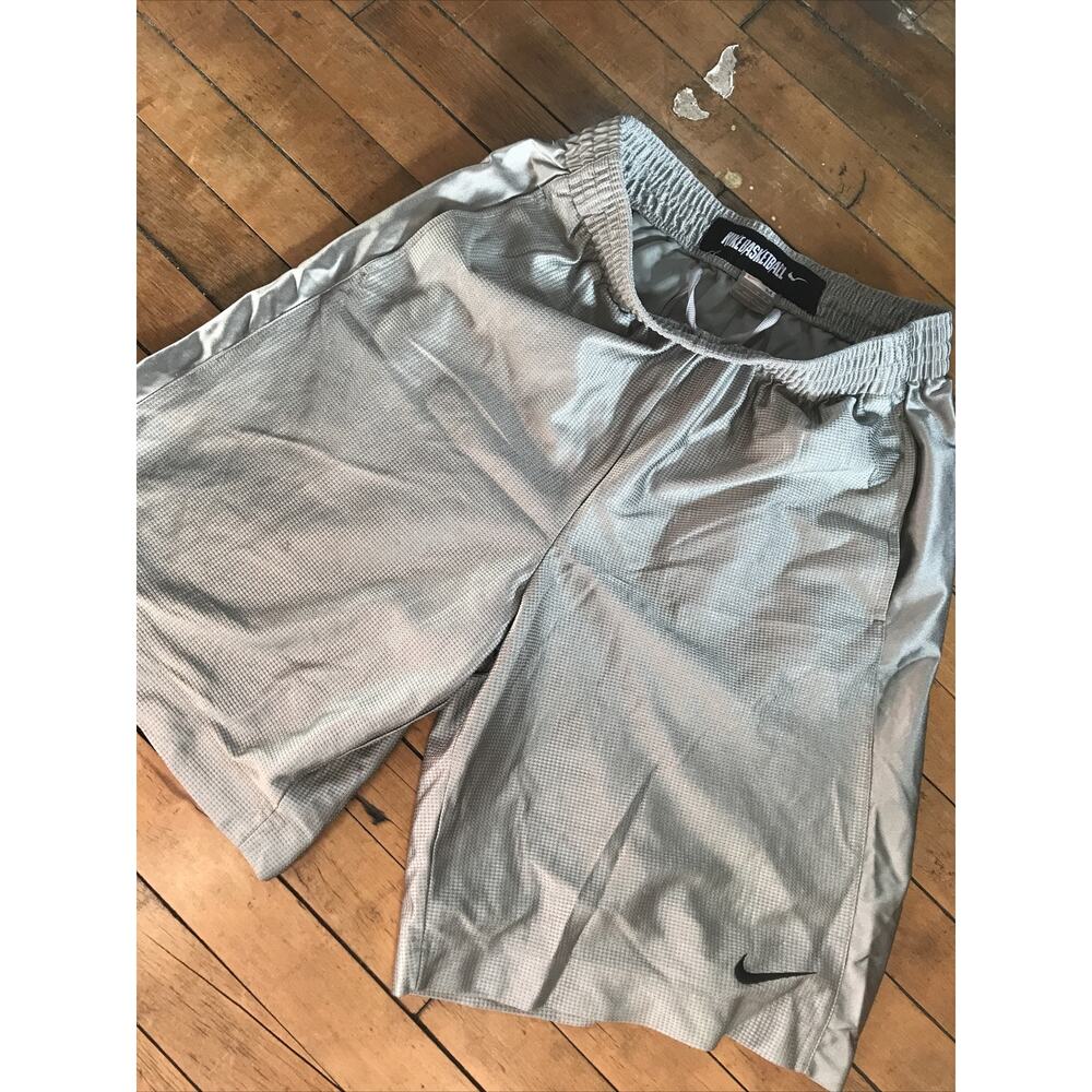 Nike basketball Shorts‎ Silver Grey Medium